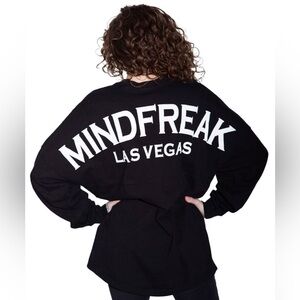 Chris Angel Mindfreak Spirit Jersey, Black W/White Lettering, Size X-Large, NWOT